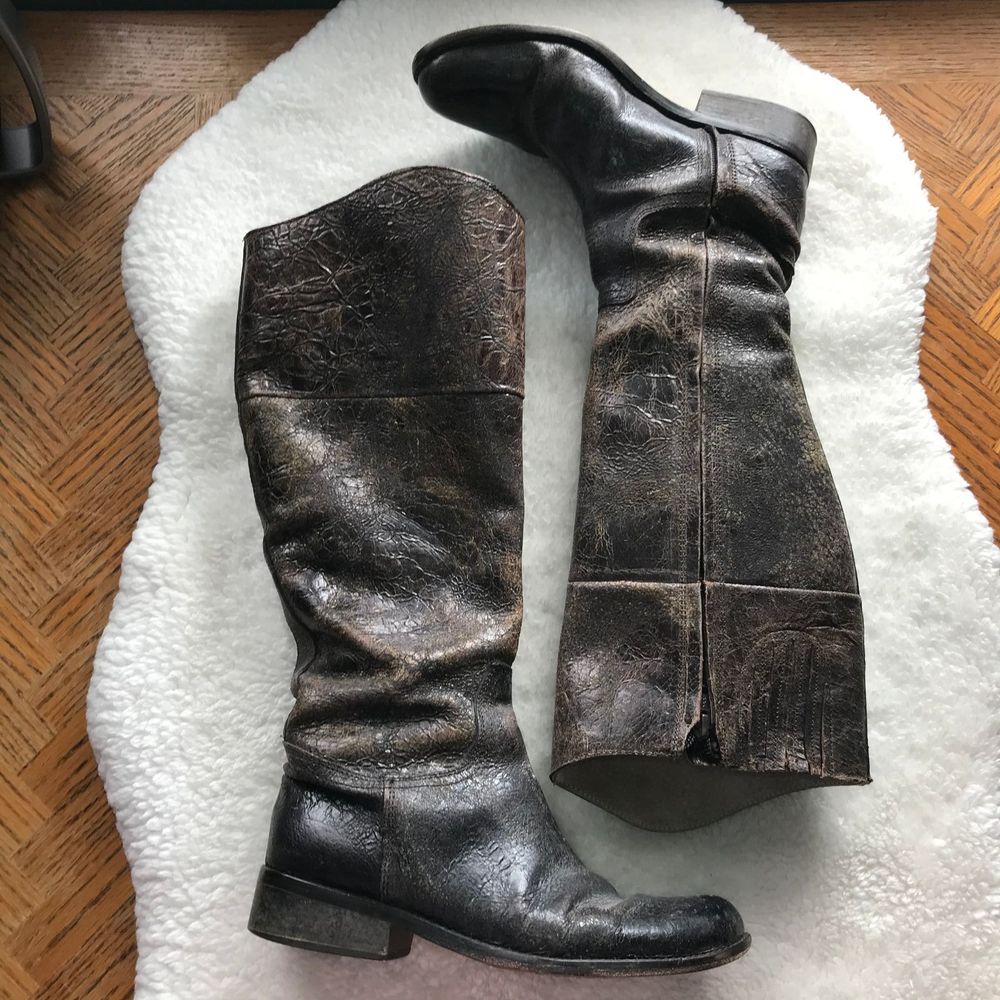 Steven by Steve Madden 7 Reins Riding Boot Brown